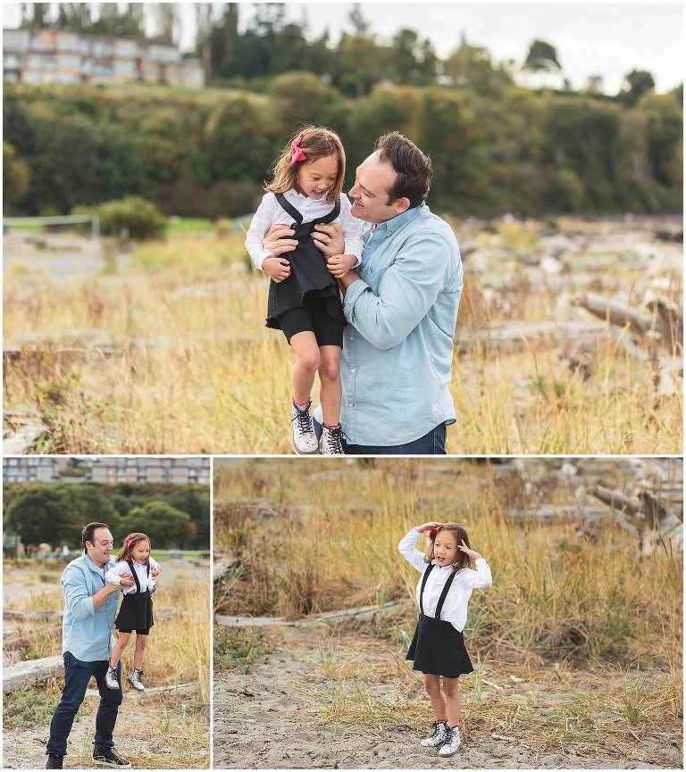 Edmonds Marina Waterfront Park family photo session