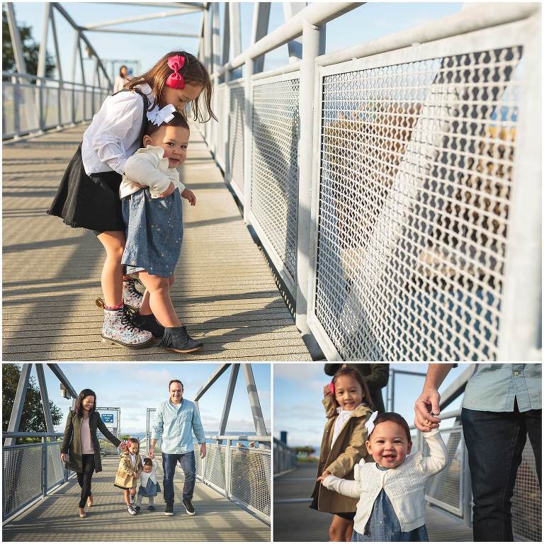 Edmonds Marina Waterfront Park family photo session