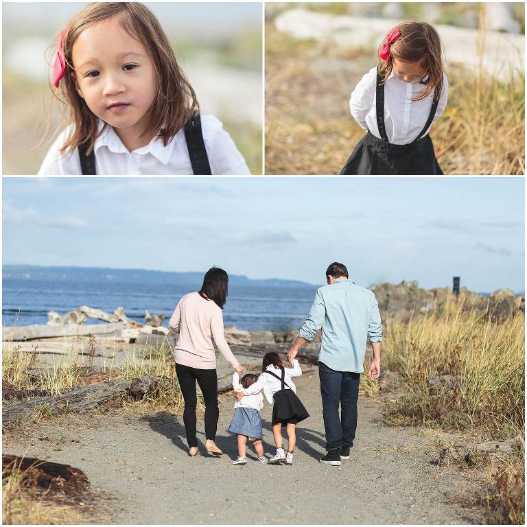 Edmonds Marina Waterfront Park family photo session