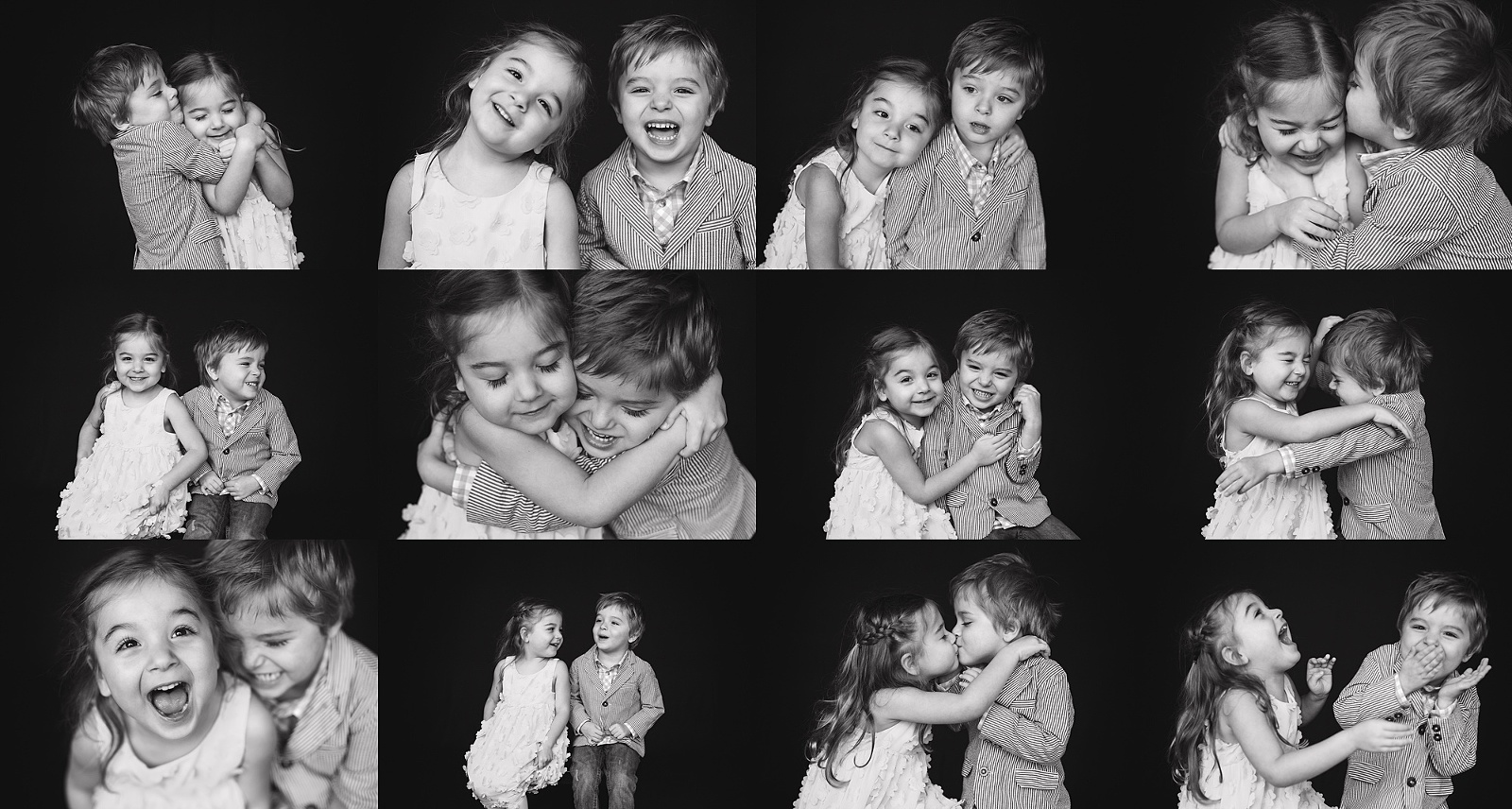 Fine-Art Sibling School Photos