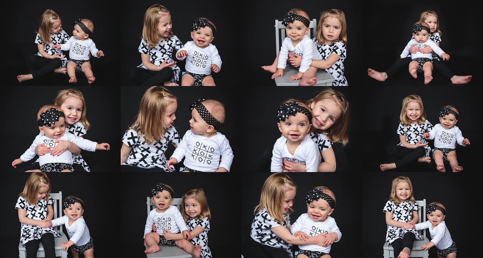 Fine-Art Sibling School Photos