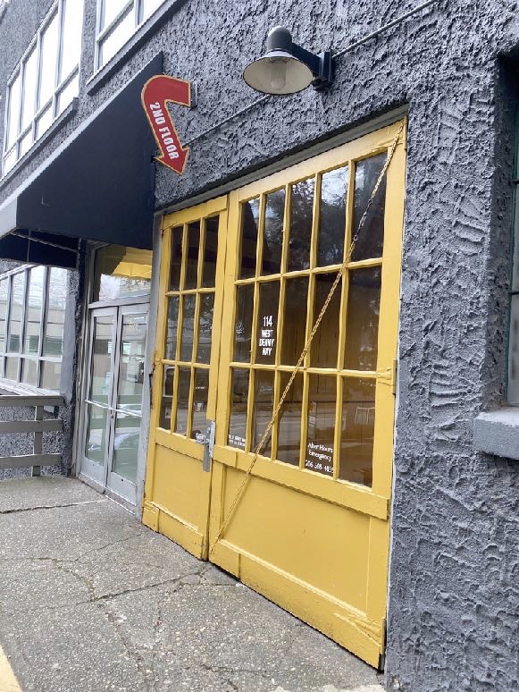 saltwater studio seattle entrance