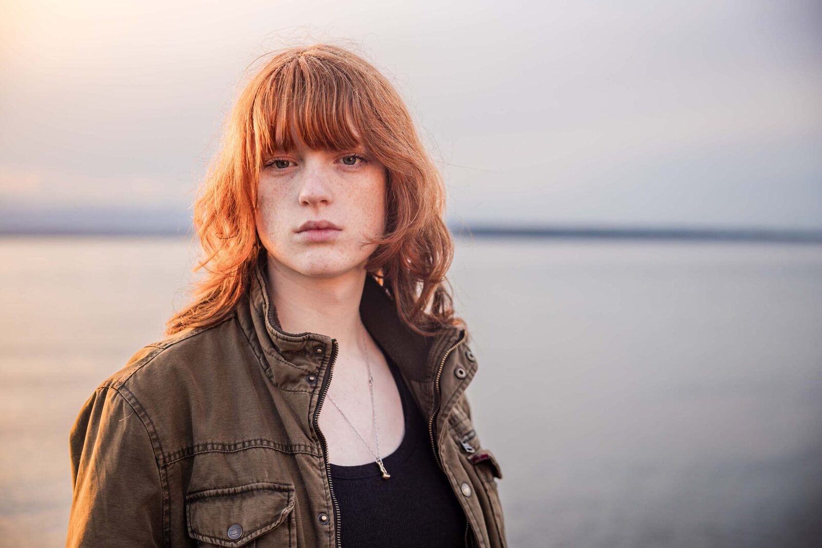Senior Photos - Seattle Senior Portrait at Carkeek Park